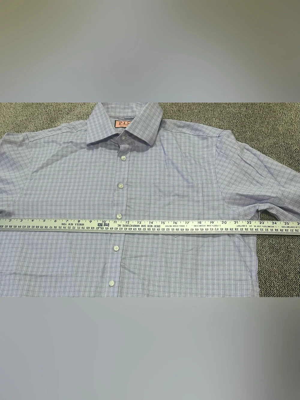 Thomas Pink Slim Fit Traveller Dress Shirt.